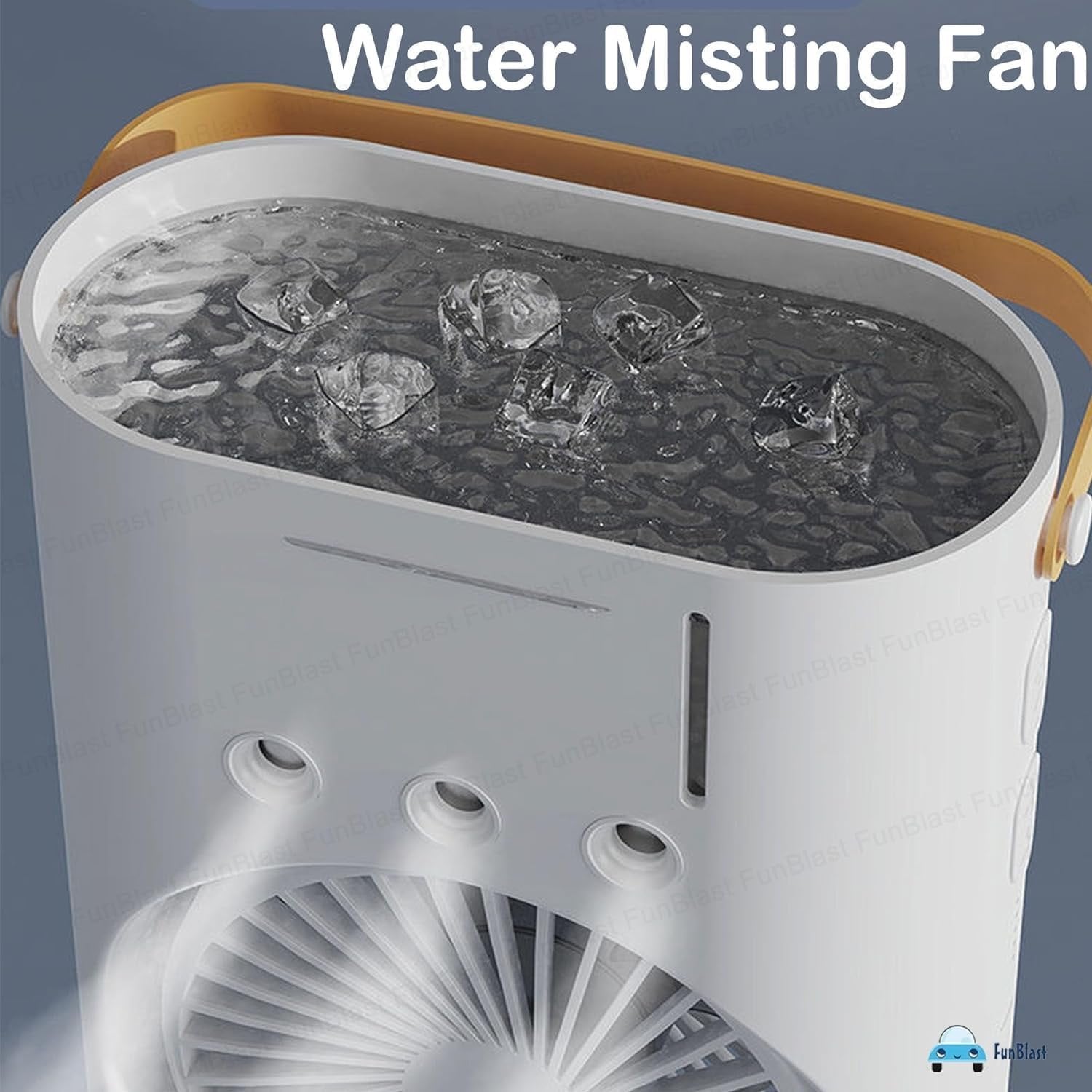 Dual-Mist Portable Fan – Instant 3-Second Cooling! ❄️